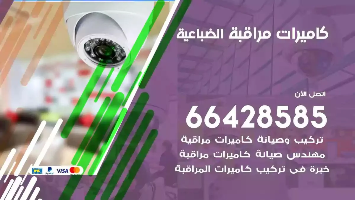 تركيب كاميرات مراقبة الضباعية